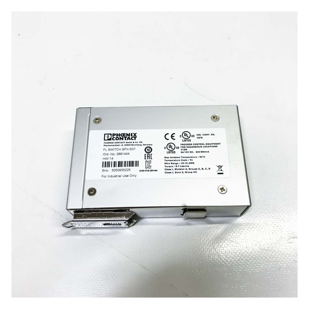 PHOENIX CONTACT FL Switch SFN 5GT, 2891444,  HW:14 24/10V DC Switch