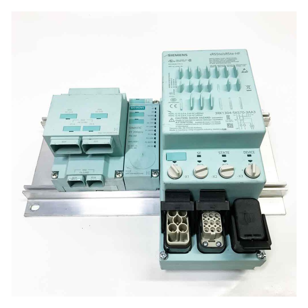 SIEMENS  SIMATIC, 3RK1304-5KS70-3AA3 + 6ES7 194-4AF00-0AA0 + 6ES7 154-4AB10-0AB0 400V, 0,15-2,0A Connection Module