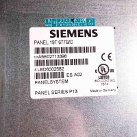 SIEMENS HMI IPC677C, 6AV7894-0BH30-0AC0, 19T 677B7C + A5E31006890-K9, 19T677B/C AC100/240V Simatic Panel PC