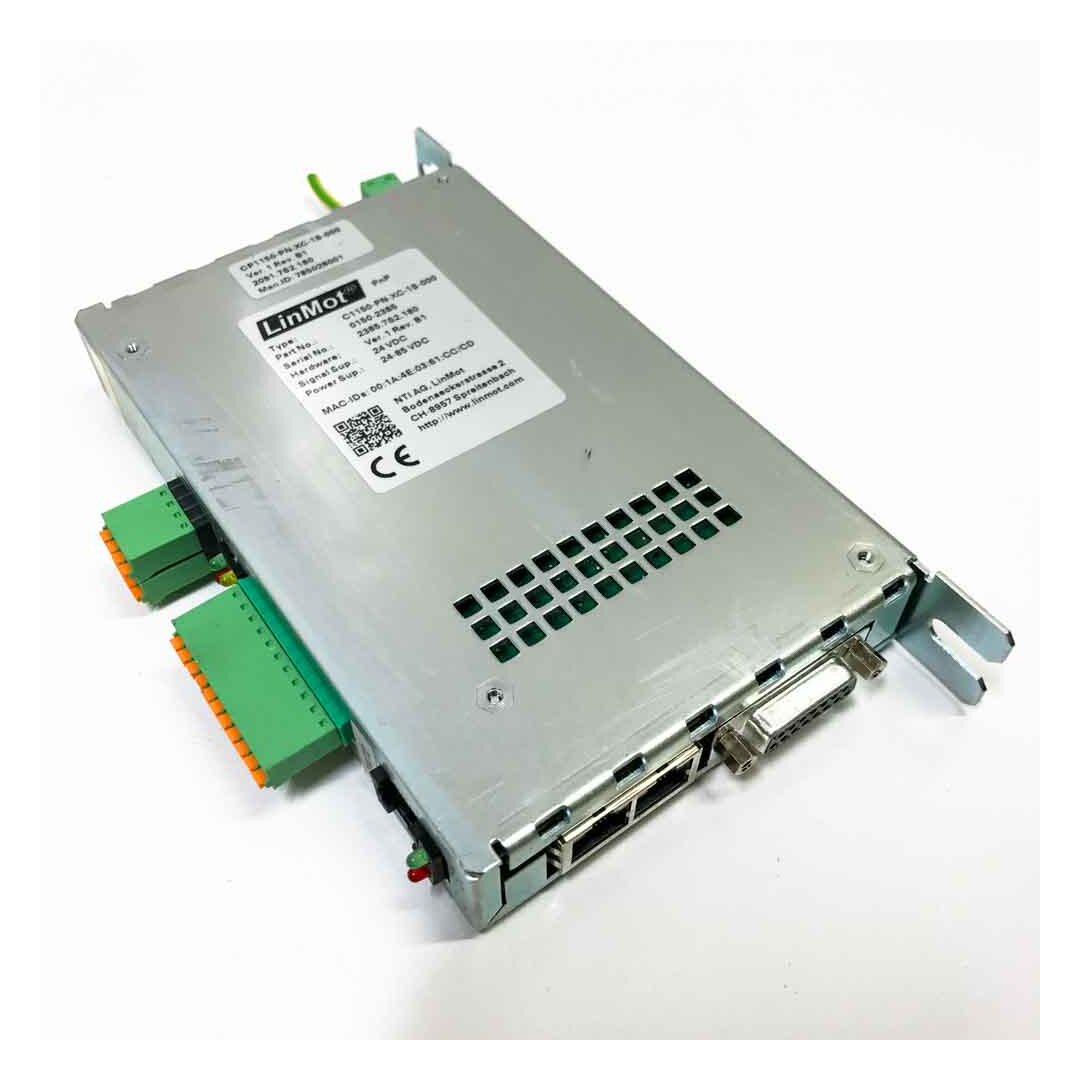 LINMOT C1150-PN-XC-1S-000, 0150-2385, VER: 1 REV: 81 24VDC Servo Drive