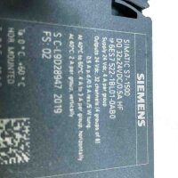 SIEMENS SIMATIC S7-1500, 6ES7 522-1BL 01-0AB0, FS:02 24VDC, 0.5A, 5W Digital Output