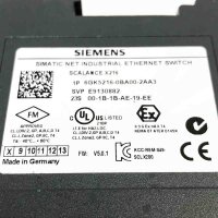 SIEMENS Scalance X216 6GK5216-0AB00-2AA3, E:Stand 8 DC 24V, 0.24A Ethernet Switch