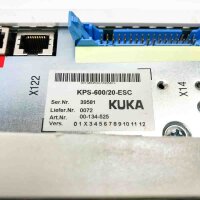 KUKA KPS-600/20-ESC,00-134-525, E93D143E4B531, VER: 2 0-565/675V, 25.0A Powermodul