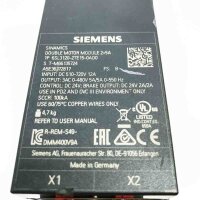 SIEMENS Sinamics, 6SL3120-2TE15-0AD0, A5E36372817, FS: B 3AC 0-480V, 5A/5A, 0-550Hz Double Motor Module