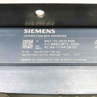 SIEMENS SIMATIC HMI, 6AV2 125-2AE23-0AX0, S C-M6B32815, FS:06 DC 24V / 1,6A max Anschluss-Box