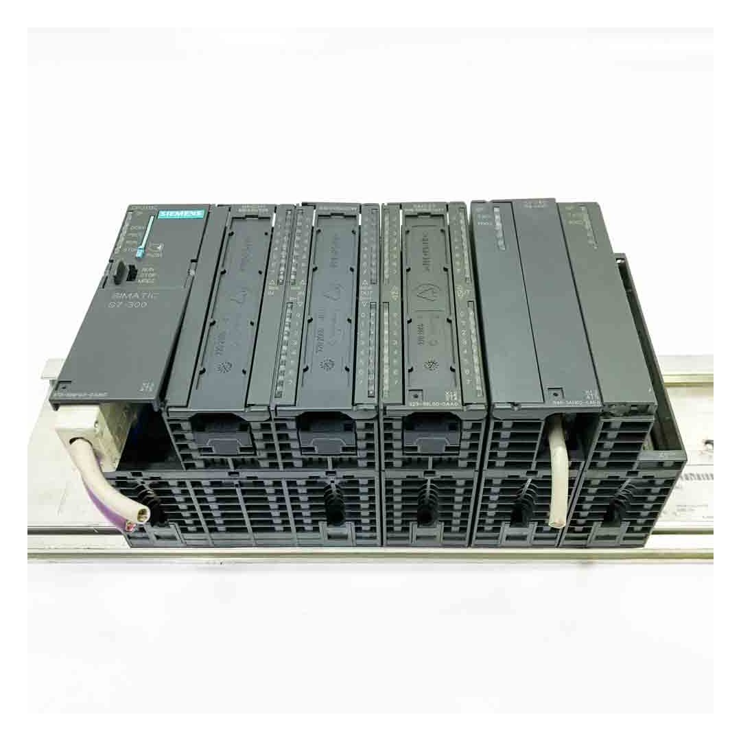 SIEMENS SIMATIC S7-300, 313-5BF03-0AB0 + 323-1BL00-0AA0 + 340-1AH02-0AE0 + 6ES7 340-1AH01-0AE0 DC 24V Module