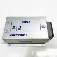 WETRON KBS 6, 1.291.6 / 0137  Kurvenblocksteuerung