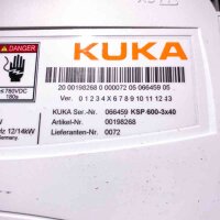 KUKA KSP 600-3x40, 00198268, VER: 5, ECMBS3D4444BE531 DC 565/675, 25A, 14/17kW Servo Pack