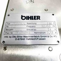 BIHLER KT3208/4 230V, 50/60Hz, 24V, 0.63A Steuerung