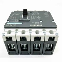 SIEMENS 50A, VL 160X, 3VL1705-1EA43-0AA0 600V, 50A, 50/60Hz Leistungschalter