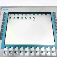 SIEMENS Multi Panel MP 370 Key-12 TFT, 6AV6 542-0DA10-0AX0, E-Stand: 10 24V Panel PC