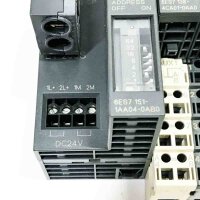 SIEMENS 6ES7 151-1AA04-0AB0 + 2x 6ES7 138-4CA01-0AA0 + 4x 6ES7 131-4BD01-0AA0 + 3x 6ES7 132-4BD01-0AA0 24V Module