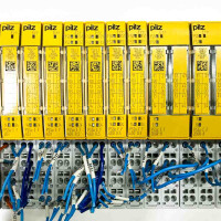 Pilz PROFINET PROFISAFE half-byte, PSSu H, 312043 + PSSu E F, 312190 + 4x PSSu E F, 312200 + 4x PSSu E F,312210 + 4x PSSu E F, 312225 24VDC Power Supply