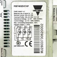 CARLO GAVAZZI RSBT4032EVC1HP, EN/1EC60947-4-2 32A, hr:...