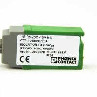 Phoenix Contact Solid-State Relais ST-OV3-24DC/60DC/3, 2903228