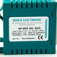 Rinck Electronic NP-SPS 10V-EVG Power Supply, 0-10VDC, 230VAC