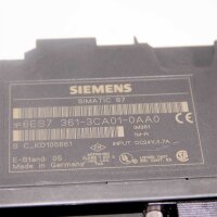 Siemens Simatic S7 6ES7 361-3CA01-0AA0 E-Stand: 05