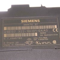 Siemens Simatic S7 6ES7 322-1BH01-0AA0 E-Stand: 02