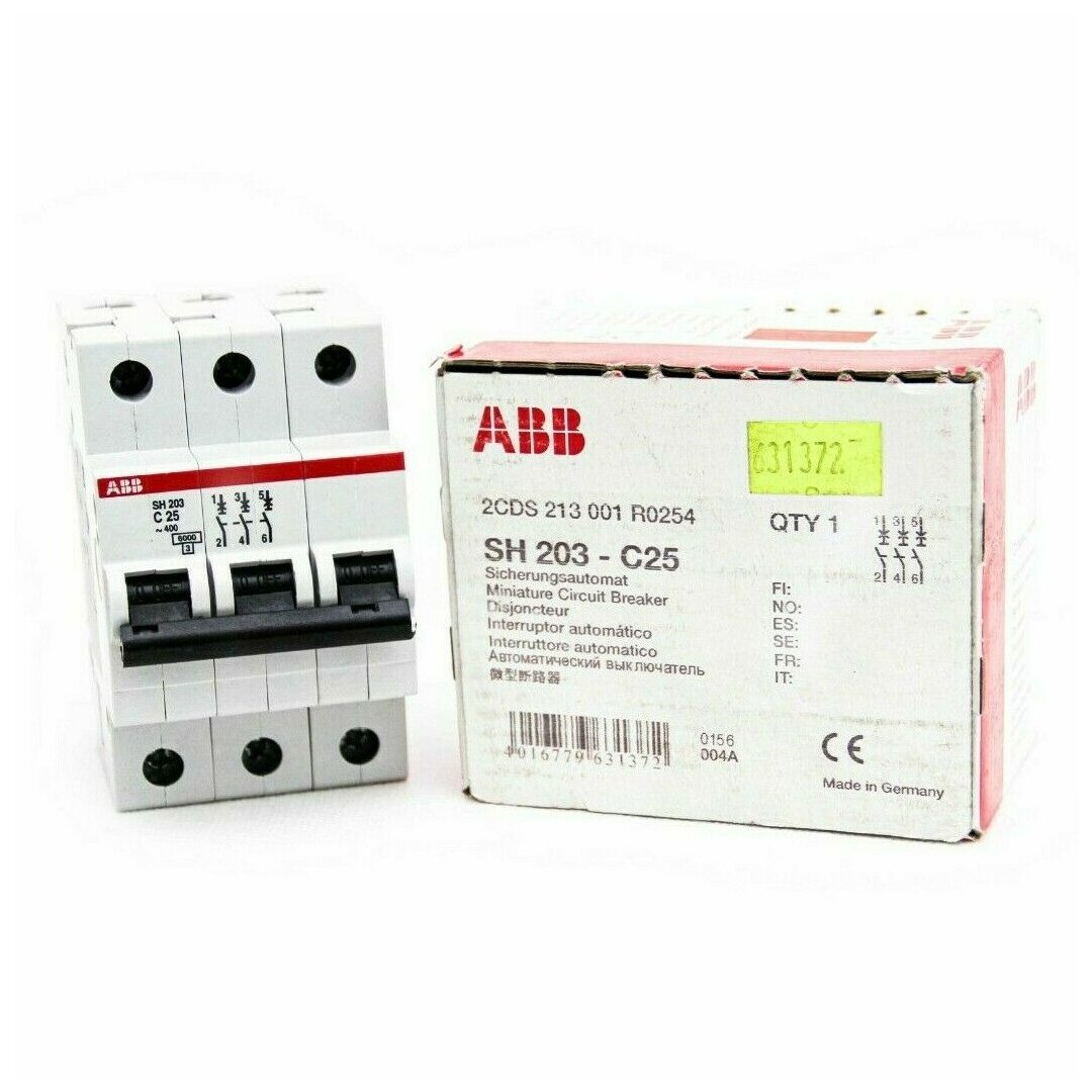 ABB SH203-C25 Sicherungsautomat SH203C25