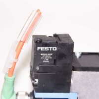 Festo HE-D-MIC, MSEB-3-24 DC 2x Magnetventil P1 max: 16bar 240psi / 1,6MPa