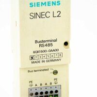 Siemens Busterminal RS485 SINEC L2 6GK1500-0AA00 6GK1 500-0AA00