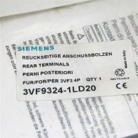 Siemens 3VF9324-1LD20 Rückseitige Anschlüssebolzen Für 3VF3 4P