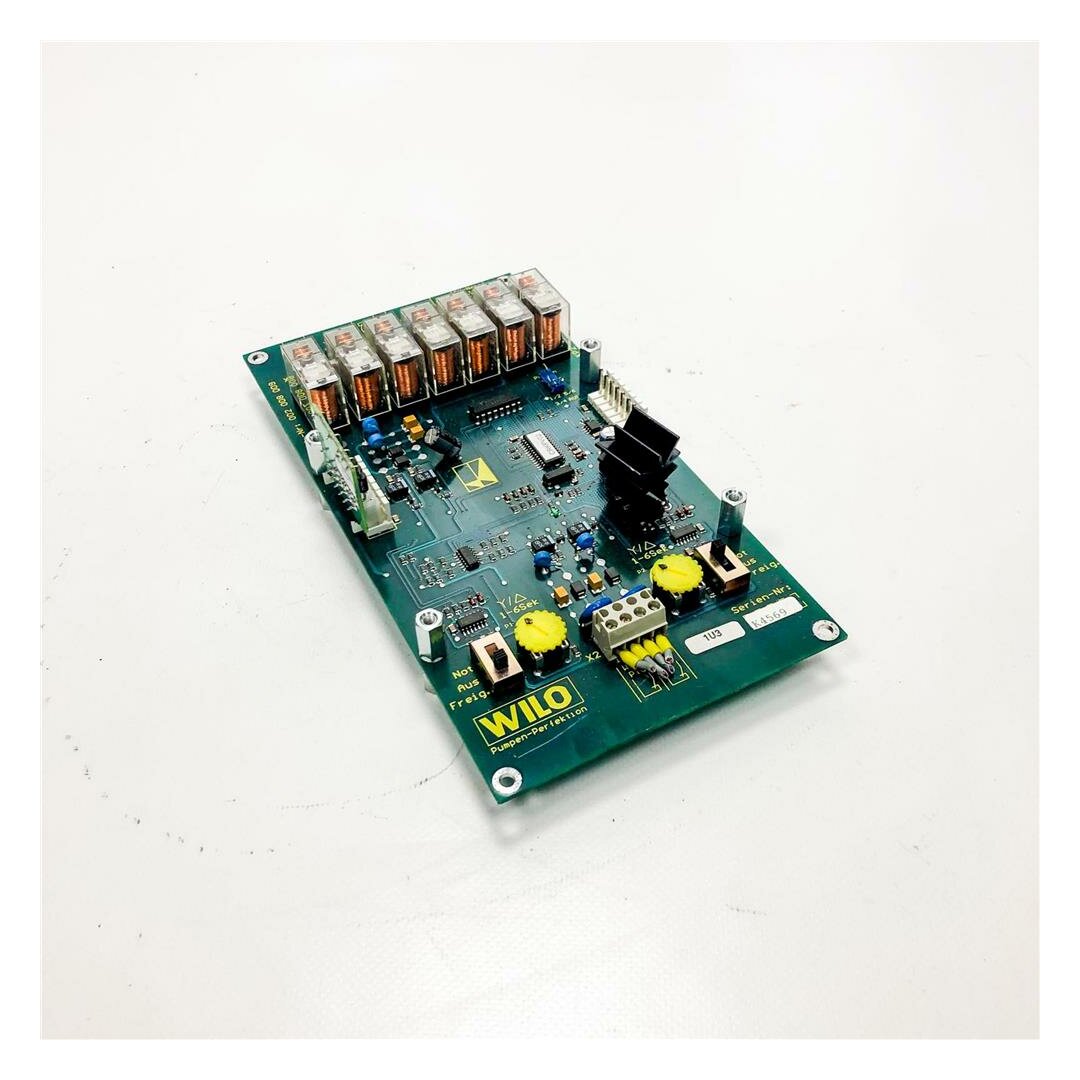 Wilo 7022022.3 Pumpensteuerung Grundplatine Base Board 24VDC