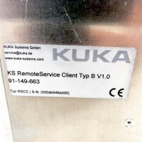 Kuka B V1.0 91-149-663 RSCC Remote Service Client