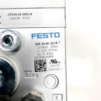 Festo 10P-14-8C-D2-R-* (573643), 8x 161362 24V DC