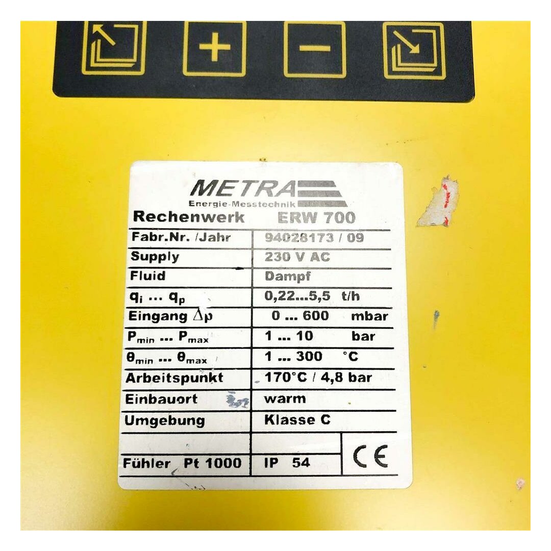 ERW 700 Data Sheet Energy and Flow Computer - METRA Energie