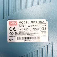 Mean Well MDR-20-5 Netzteil AC-DC 100-240V AC 0.55A