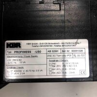 KBR Profimess -US0 Steuerspannung/ Power Supply 230V AC, 50/60Hz, 10VA