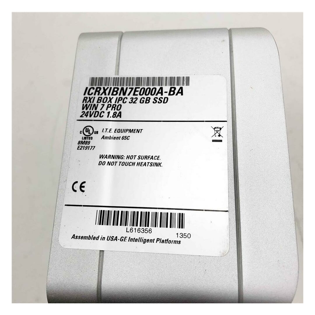 GE ICRXIBN7E000A-BA, IPC 32GB SSD RXI CONTROLLER 24VDC 1.8A