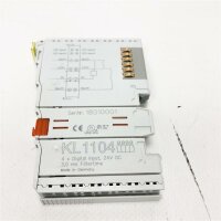 Beckhoff KL1104 Klemme 4 x Digital Input, 24VDC, 3,0 ms Filtertime