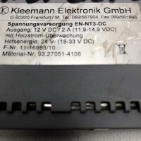 Kleemann Elektronik EN-NT3-DC Energieversorgung
