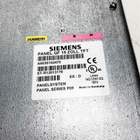 Siemens PANEL QF 15 ZOLL TFT, A5E00102475, SCHIRMGLAS ZERBROCHEN