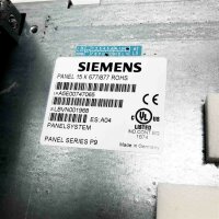 Siemens SIMATIC Panel PC 677 (AC) 15 key , 6AV7803-0BC31-1AB0 + PANEL 15 K 677/877 ROHS, A5E00747065