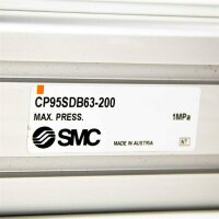 SMC CP95SDB63-200 Pneumatikzylinder Doppelwirkend CP95SDB63200