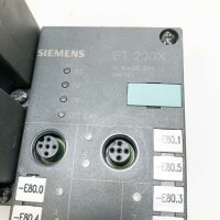 Siemens ET 200X, 6ES7 141-1BF12-0XB0 + 2x 6ES7 194-1AA01-0XA0, BM 141 SIMATIC S7, DI 8 x DC 24V