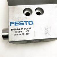 Festo DFM-80-25-P-A-KF (170960) p max: 10 bar Führungszylinder