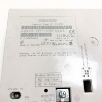 Siemens 6AV3 617-1JC30-0AX1, Operator panel OP 17-DP12 24V/max 0.4A