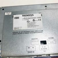 Siemens 6AV6 643-0CD01-1AX0, E-stand: 03 MP 277 10" Touch