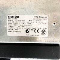 Siemens 18.5kW(25HP), 6SE6436-5BD31-8DA0, SED2-18.5/35B 38A, 0-150 Hz Frequenzumrichter, HVAC Products