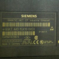 Siemens 6GK7 443-1GX10-0XE0 simatic Net CP Industrial Ethernet 443-1 IT