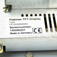 Flatman FK15022629X00 TFT Display Bildschirm Monitor IQ Automation