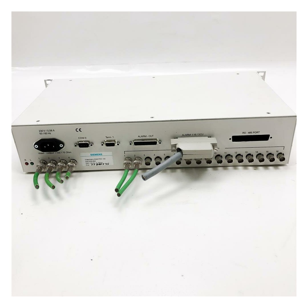 Siemens SIMATRIX 164, 2GF2208-8BA 230V / 0,08A 50/60Hz 80mA Videomatrix