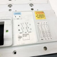 Siemens 500A, 3VF6, 3VF9627-1MK40 Leistungsschalter