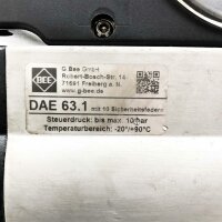 BEE DAE63.1-10F-SW14-F05/F07-F, AKP 87E + IP2M01-2D Kugelventil Magnetventil